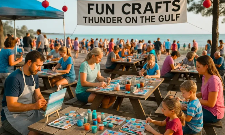 Fun Crafts at Thunder on the Gulf: Creative Adventures by the Shore